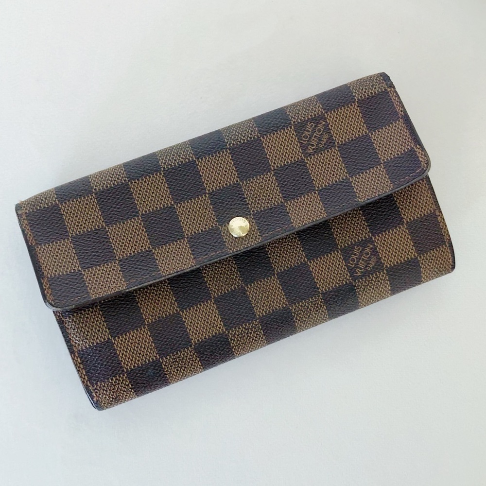 Louis Vuitton Sarah Damier Ebene Wallet